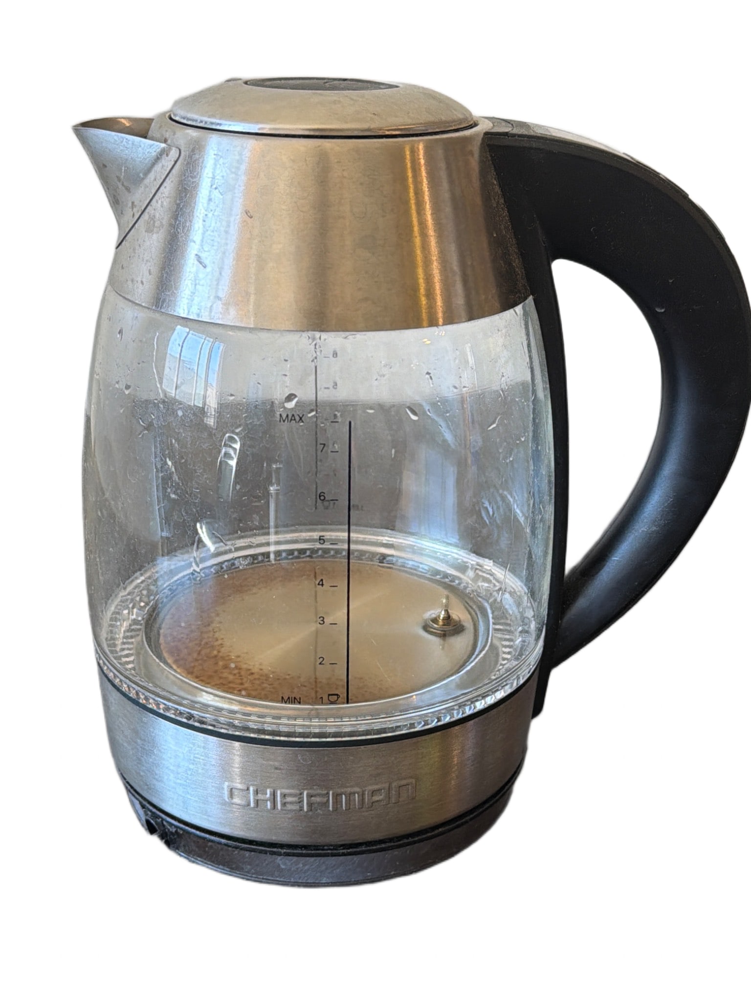Chefman Electric Glass Kettle with Stainless Steel Accents (1 of 1)