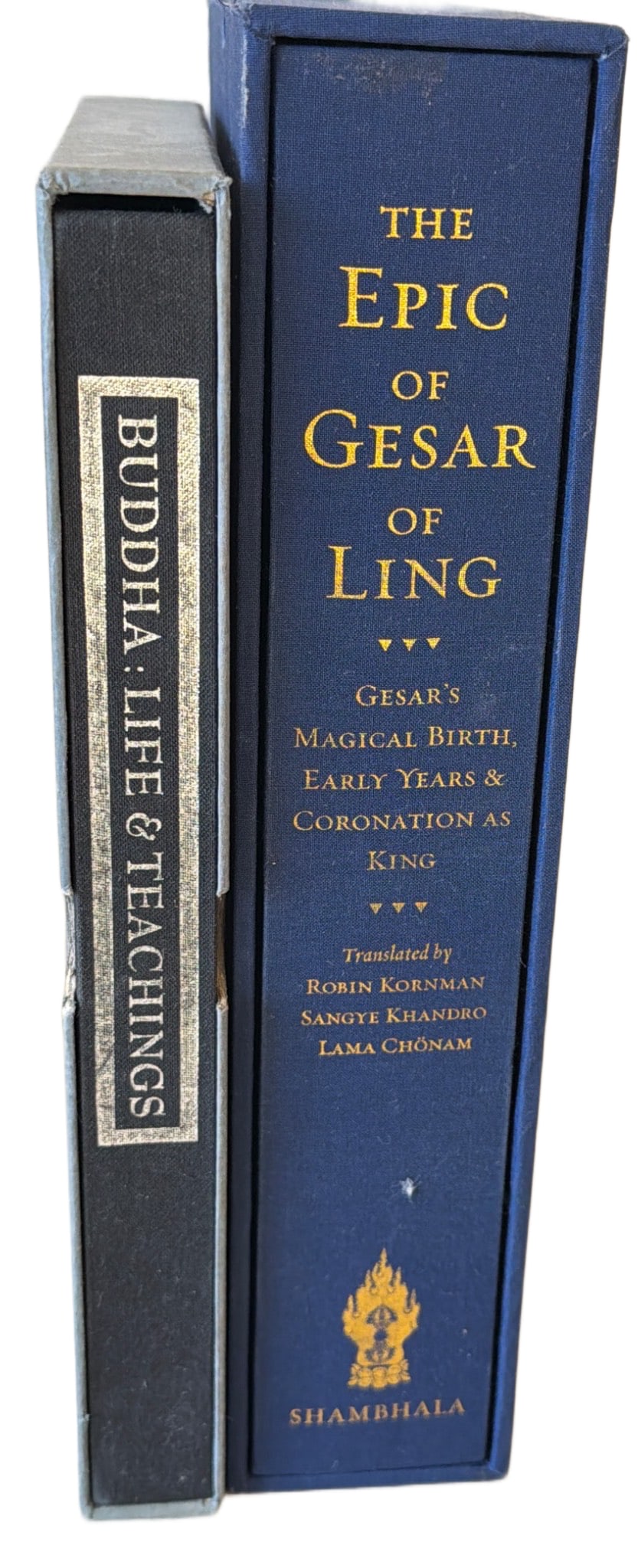 Two Hardcover Books on Buddhist Themes: ‘Buddha: Life & Teachings’ and ‘The Epic of Gesar of (1 of 1)