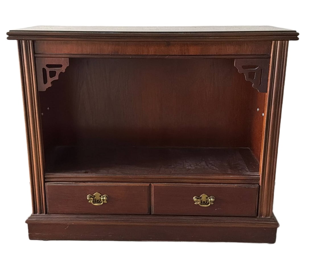 Lane Altavista Virginia Wooden Cabinet with Open Shelf and Two Drawers (1 of 3)