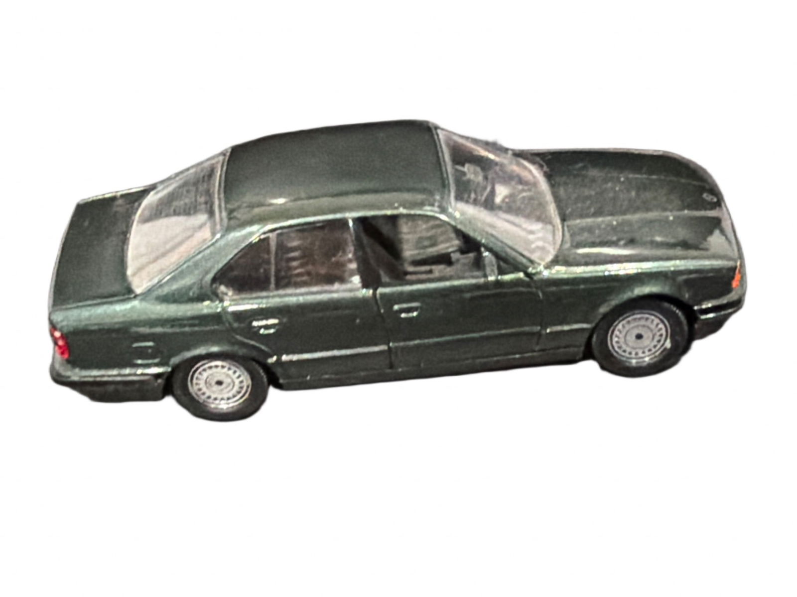 Die-Cast BMW E34 Model Car in Green, Approx. 3.5 Inches (1 of 3)