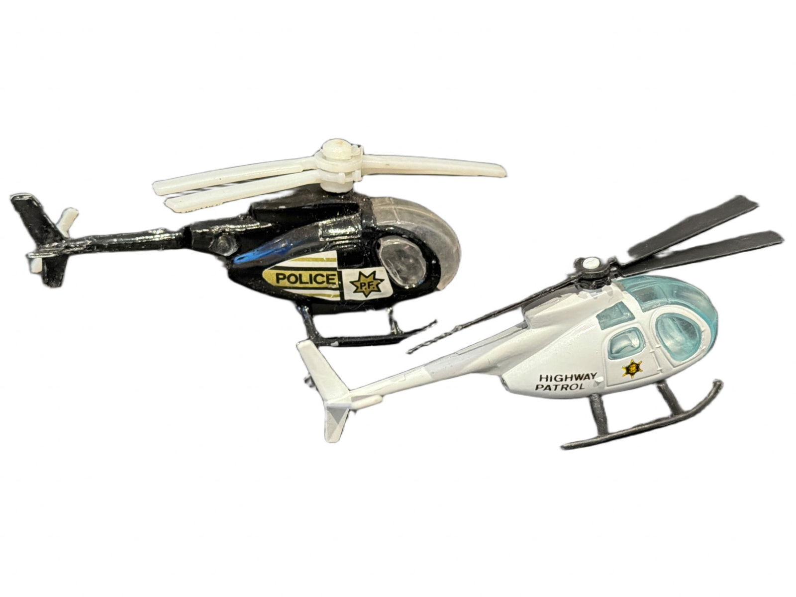 Die-Cast Police and Highway Patrol Helicopters (1 of 3)