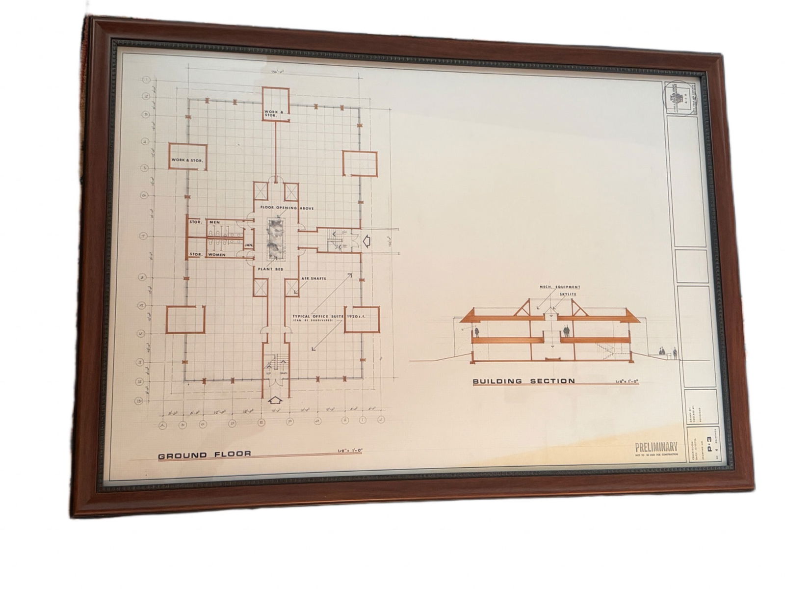 Architectural Blueprint by John A. Planners, AIA, Boulder, Colorado (1 of 6)