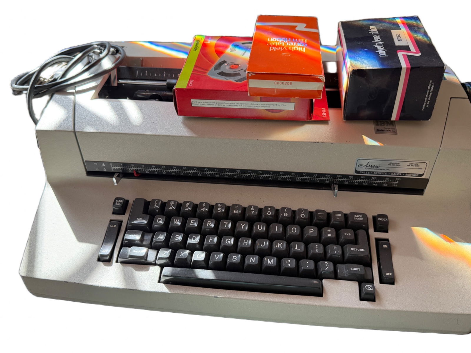 IBM Selectric II Electric Typewriter with Accessories (1 of 3)