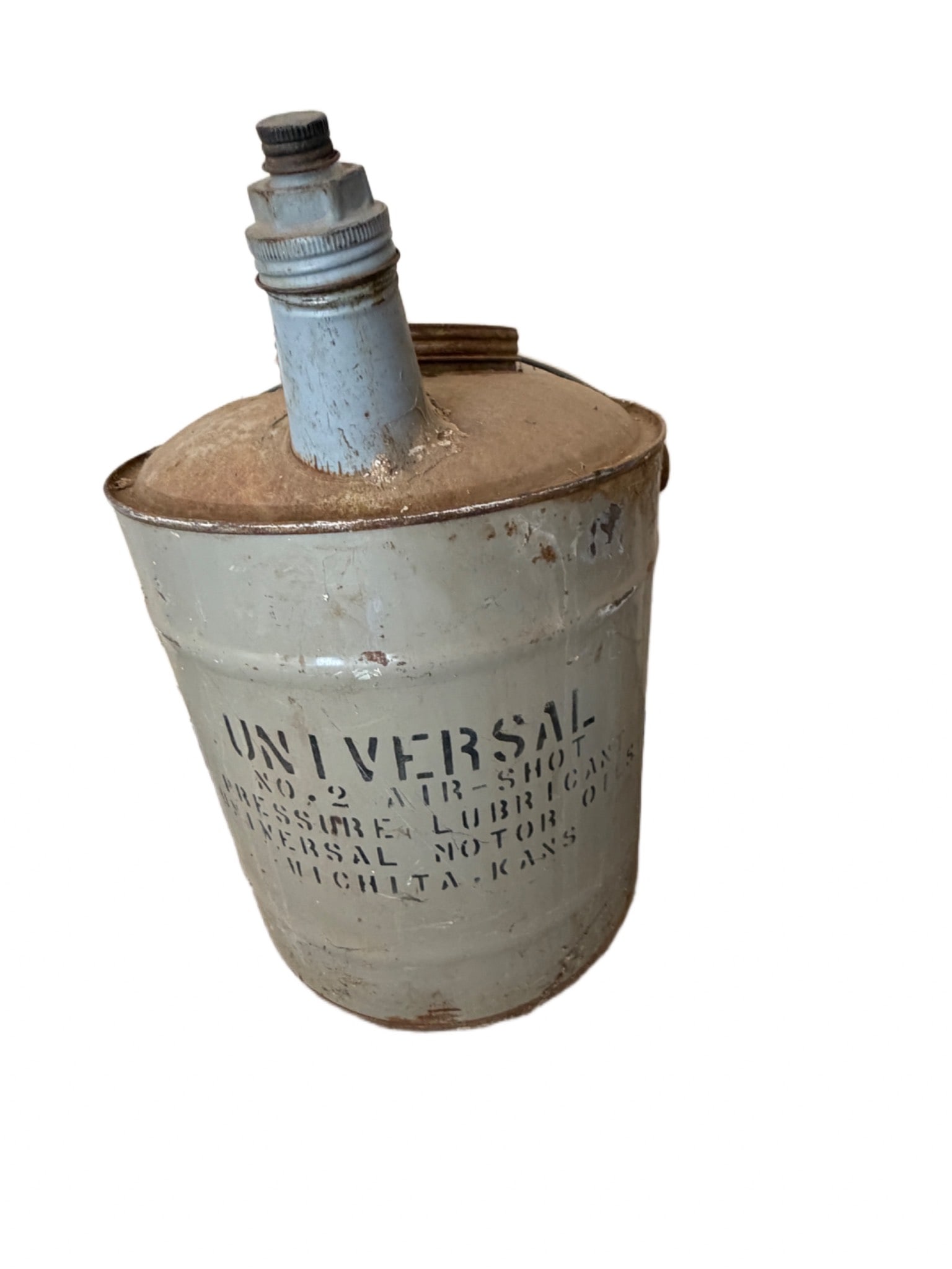Universal Motor Oil Co. No. 2 Air Shot Lubricator, Wichita, KS (1 of 2)
