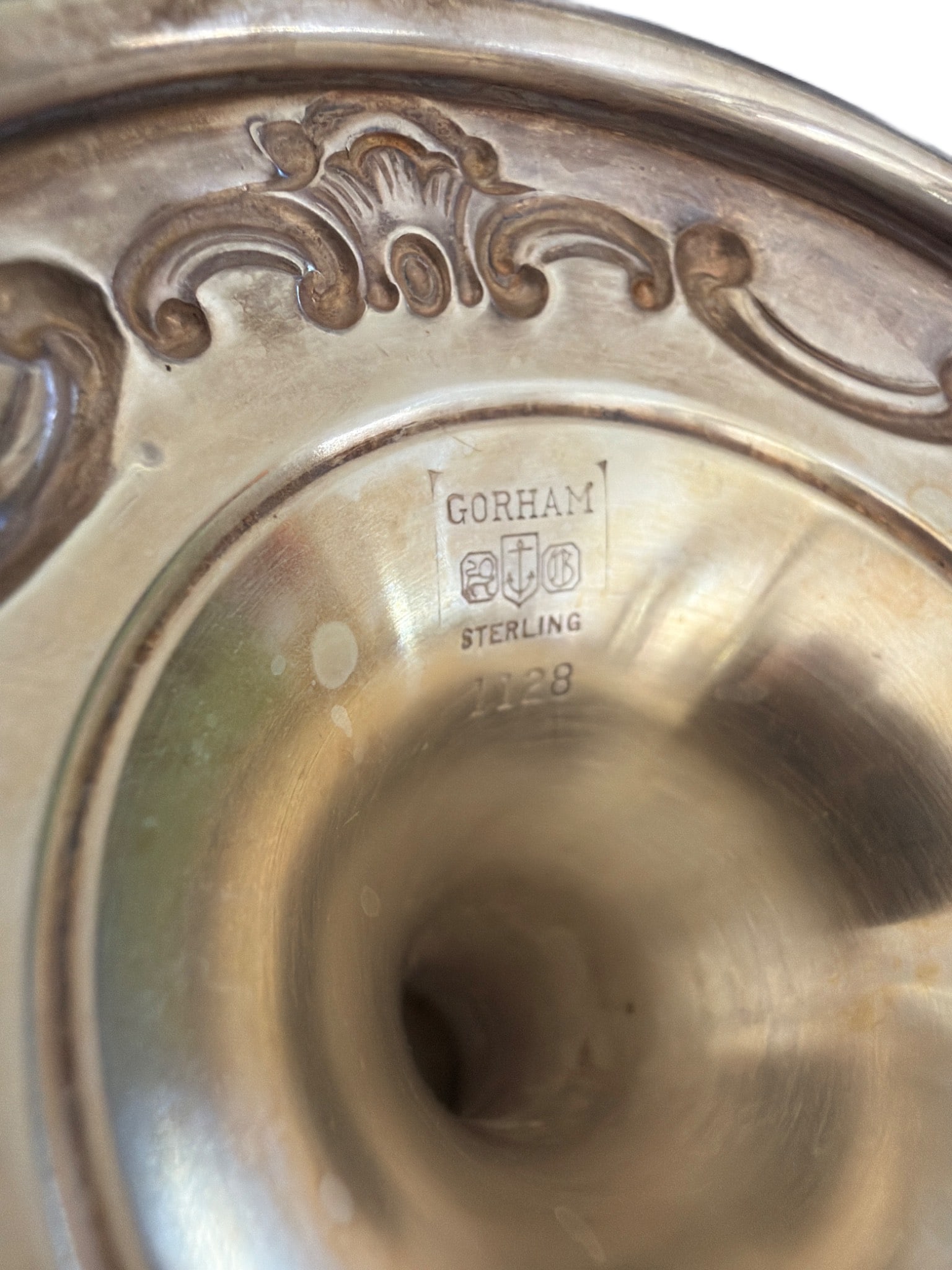 Gorham Sterling Silver Goblets, Pattern 1128, 12.4 oz - 3