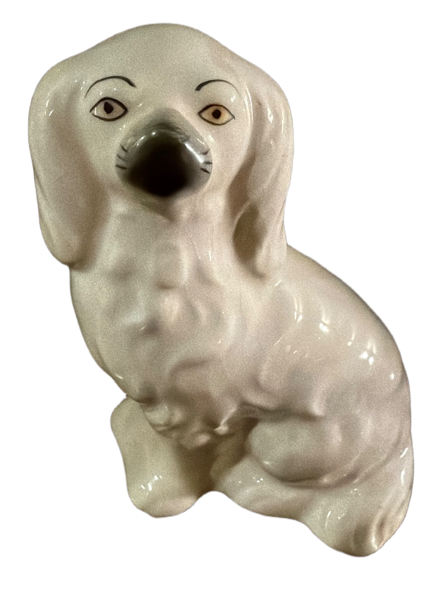 Ceramic Spaniel Figurines with Partial Maker’s Mark - 3