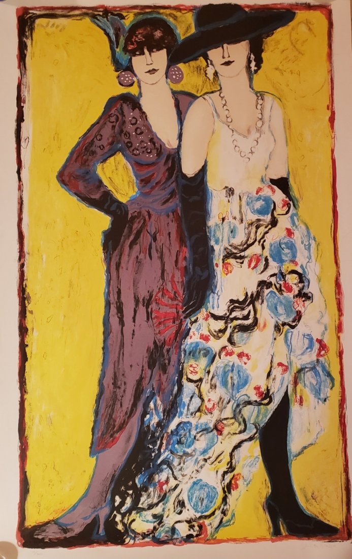 JUDITH BLEDSOE 1928-2013 COLOR LITHOGRAPH ON PAPER (1 of 4)