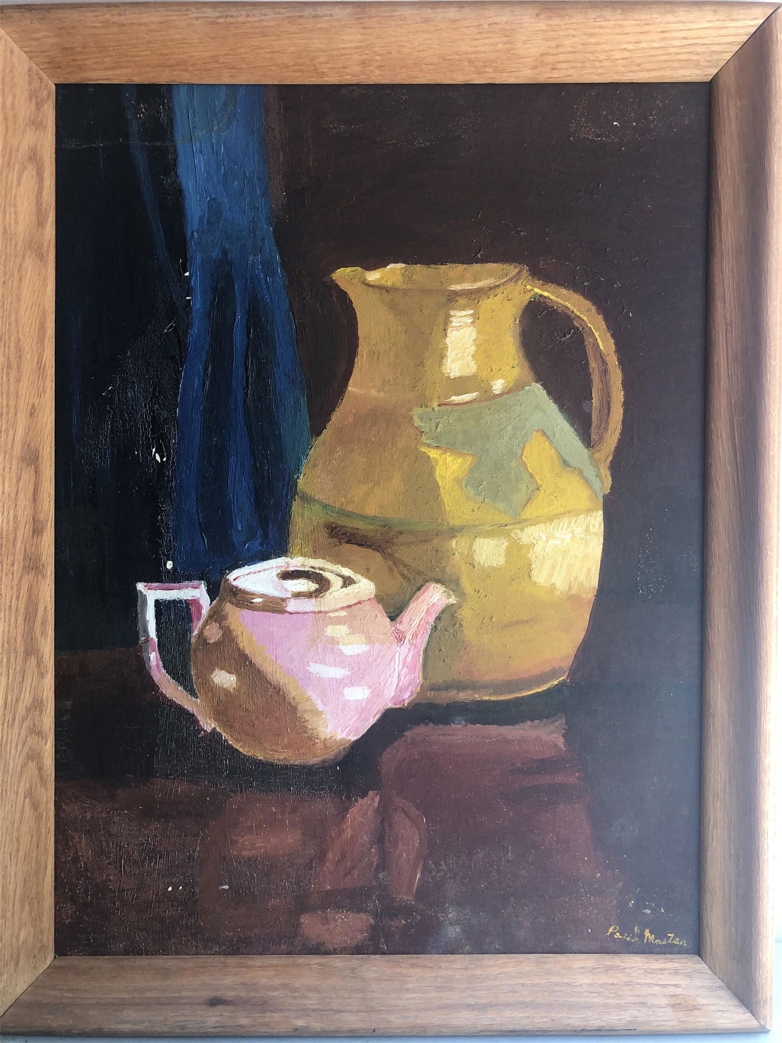 PAUL MARTIN OIL ON BOARD STILL LIFE (1 of 6)