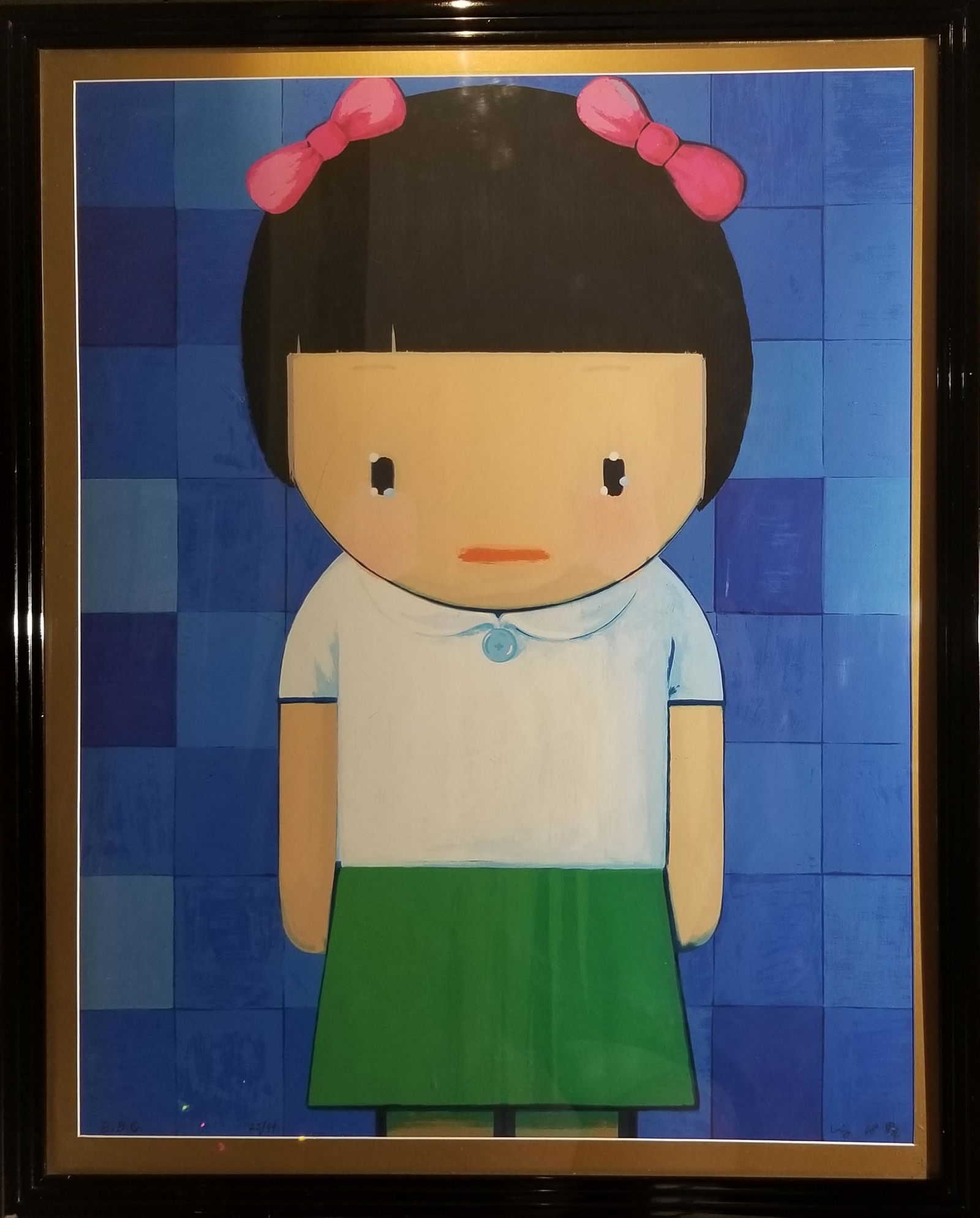 LIU YE CHINESE CONTEMPORARY ART LITHOGRAPH ON PAPER (1 of 3)