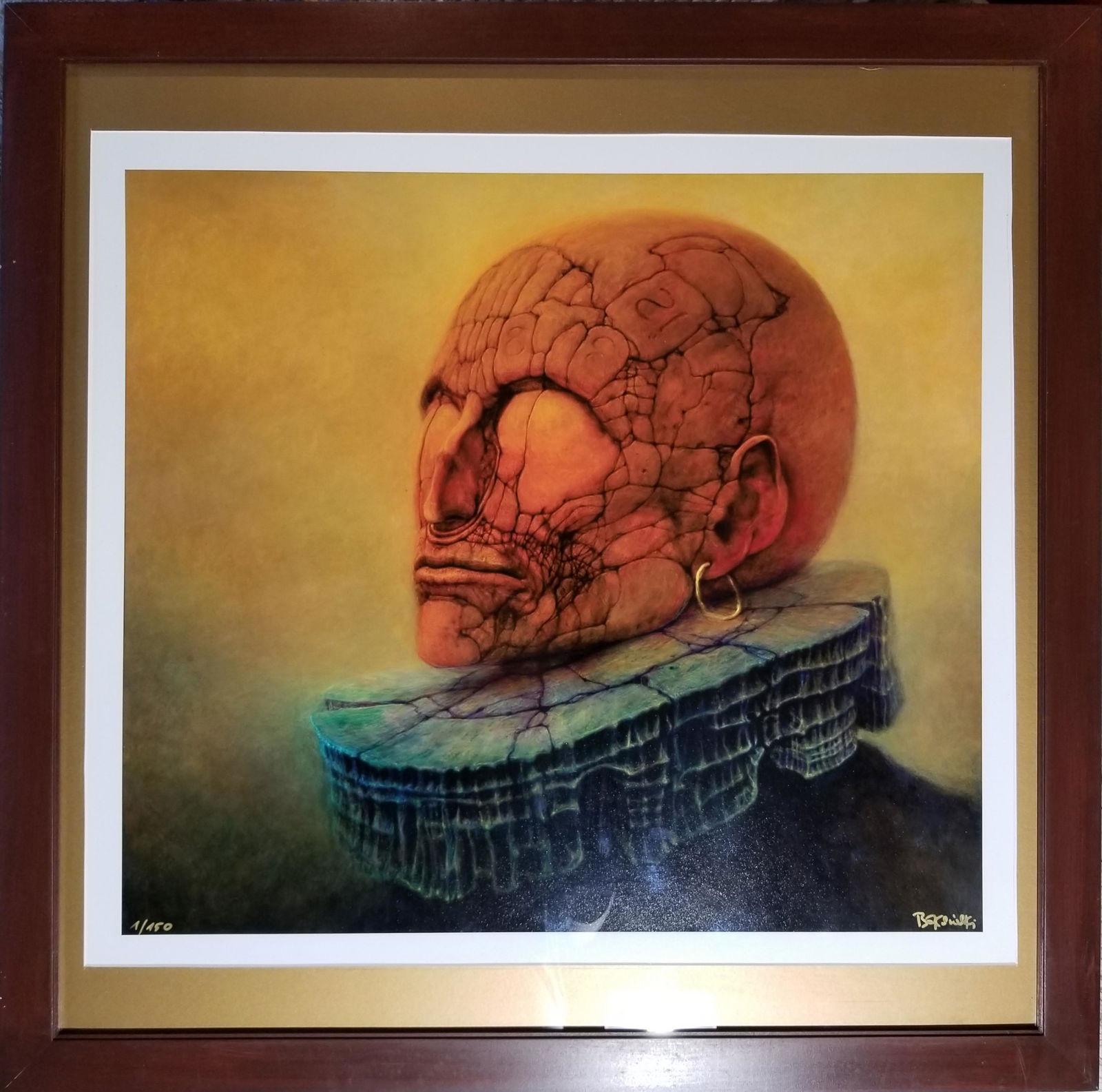 ZEZISLAW BEKSINSKI 1929-2005 POLISH GICLEE PRINT (1 of 4)