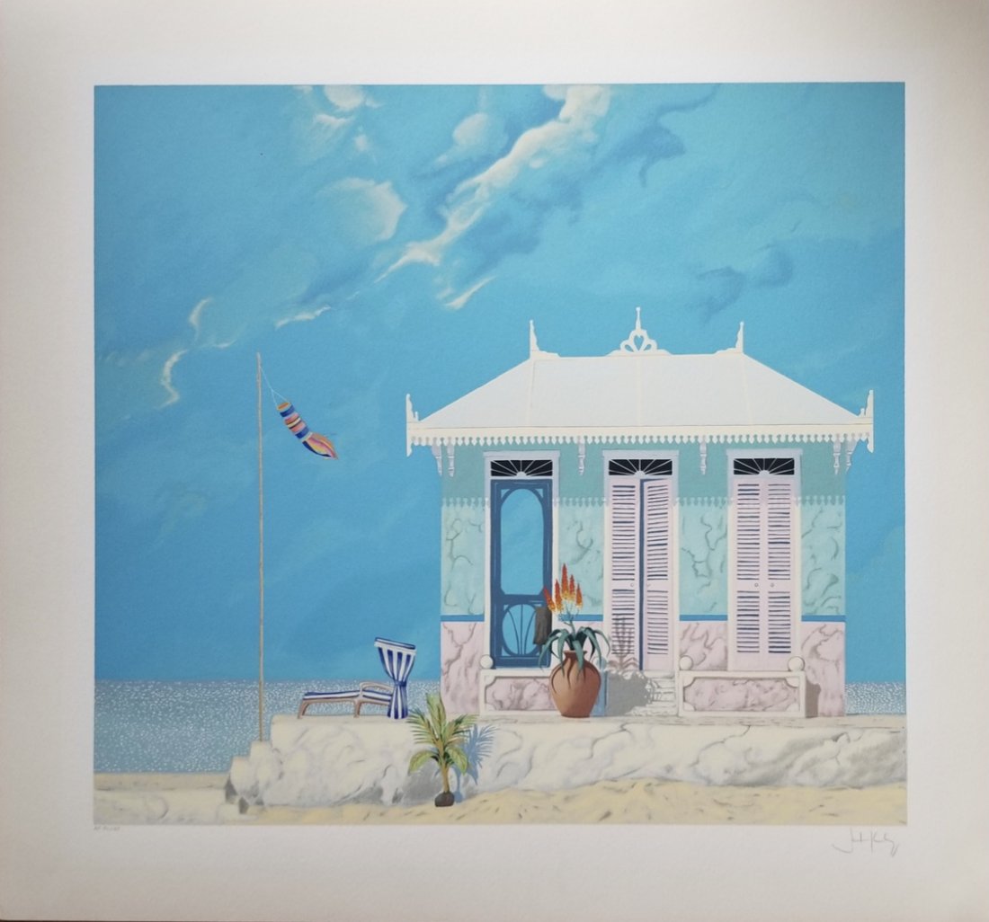 JOHN KIRALY B1943 SERIGRAPH ON PAPER (1 of 4)