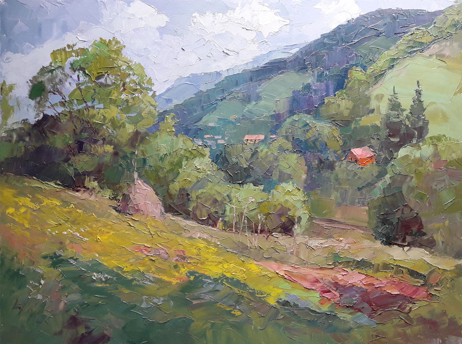 No Reserved  Oil painting Mountain expanses Serdyuk (1 of 6)