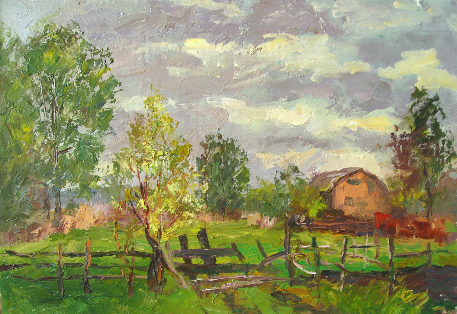 Oil painting Mountain expanses Serdyuk Boris Petrovich (1 of 6)