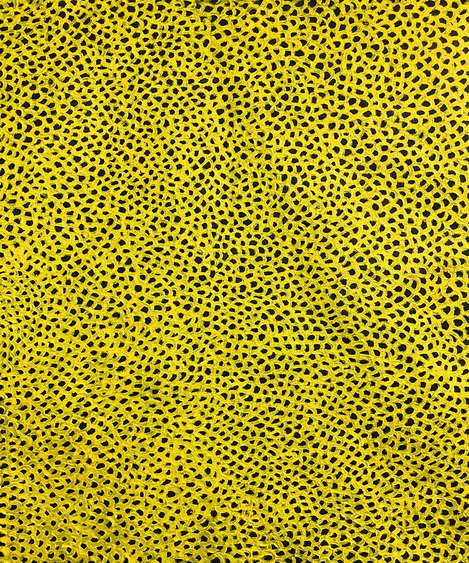 YAYOI KUSAMA OIL ON CANVAS INFINITY NETS (1 of 4)