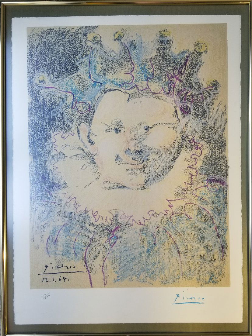 PABLO PICASSO 1881-1973 LITHOGRAPH ON RIVES PAPER (1 of 4)