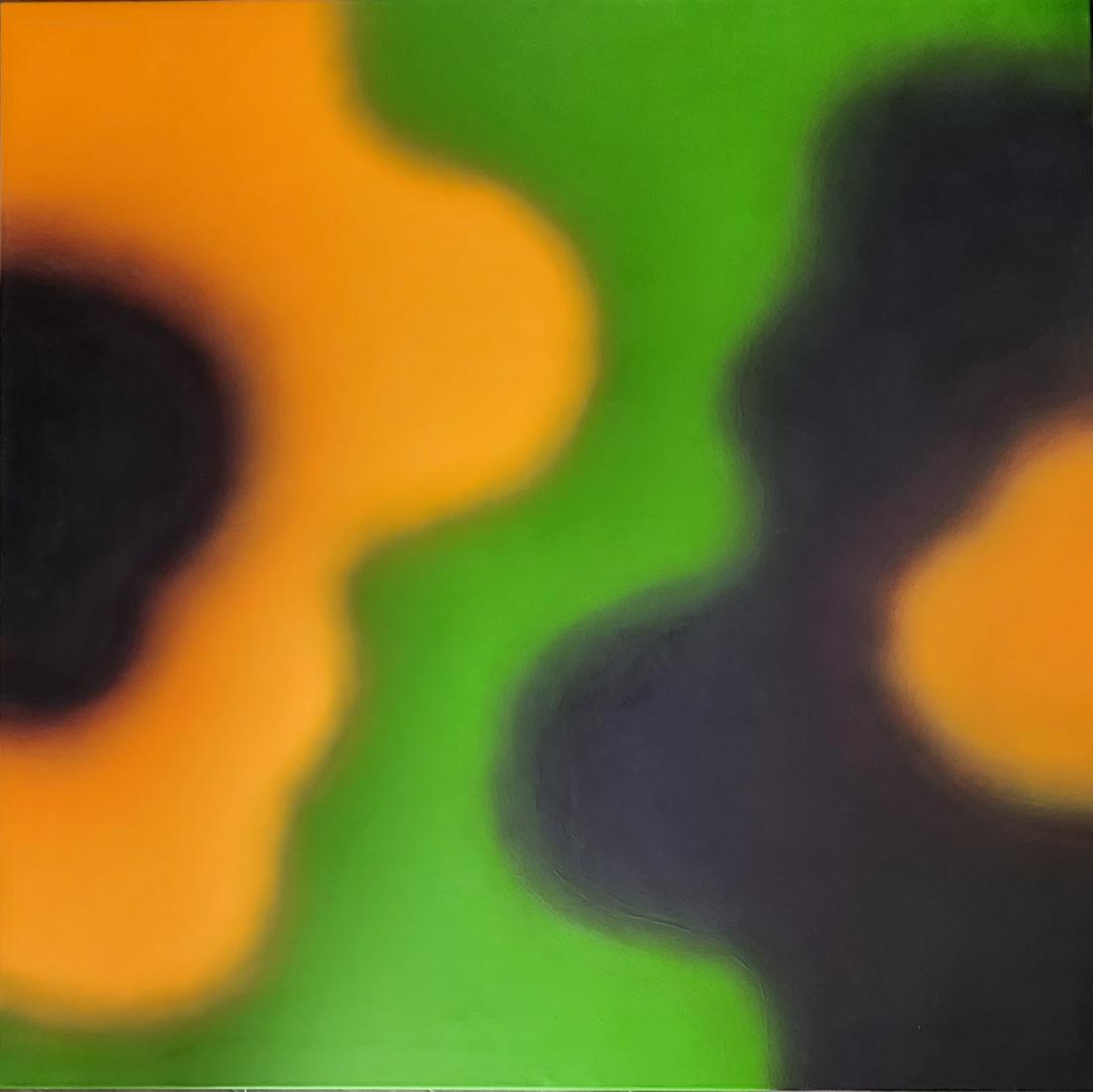 WOJCIECH FANGOR 1922-2015 POLISH OIL ON CANVAS ABSTRACT (1 of 6)