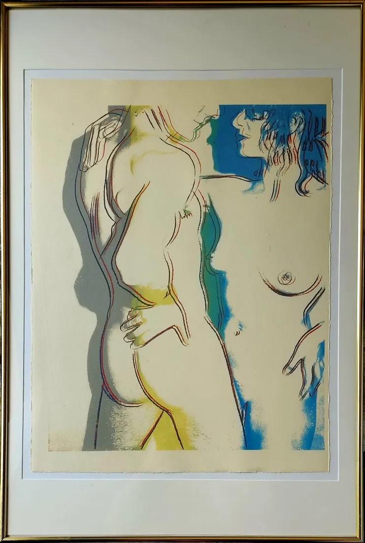 ANDY WARHOL COLOR SCREENPRINT ON BFK RIVES (1 of 3)