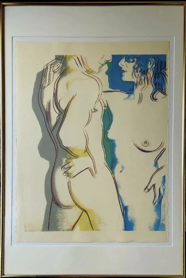 ANDY WARHOL COLOR SCREENPRINT ON BFK RIVES (1 of 3)