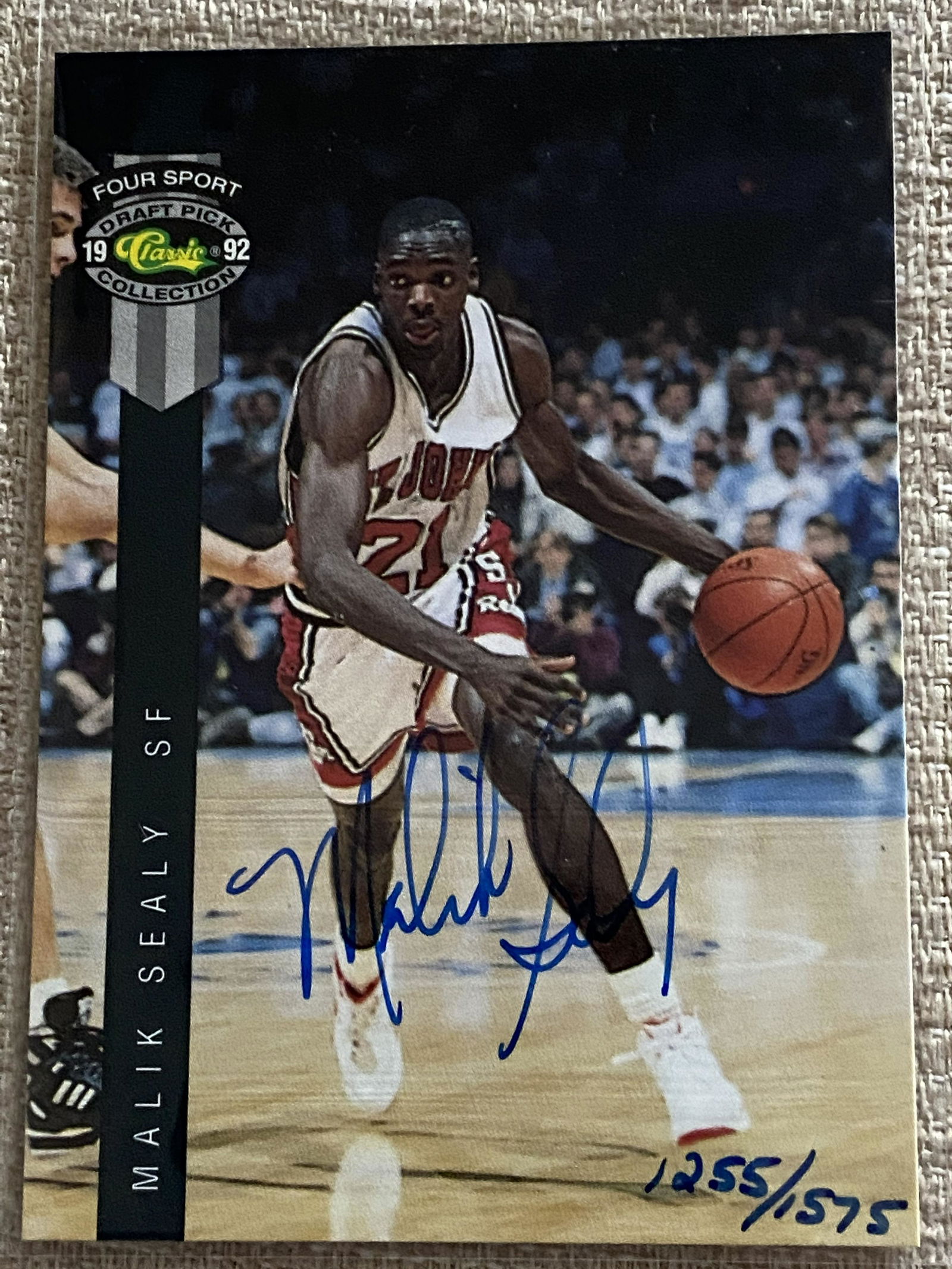 CLASSIC GAMES AUTOGRAPH CARD OF MALIK SEALY - Nov 26, 2022 ...