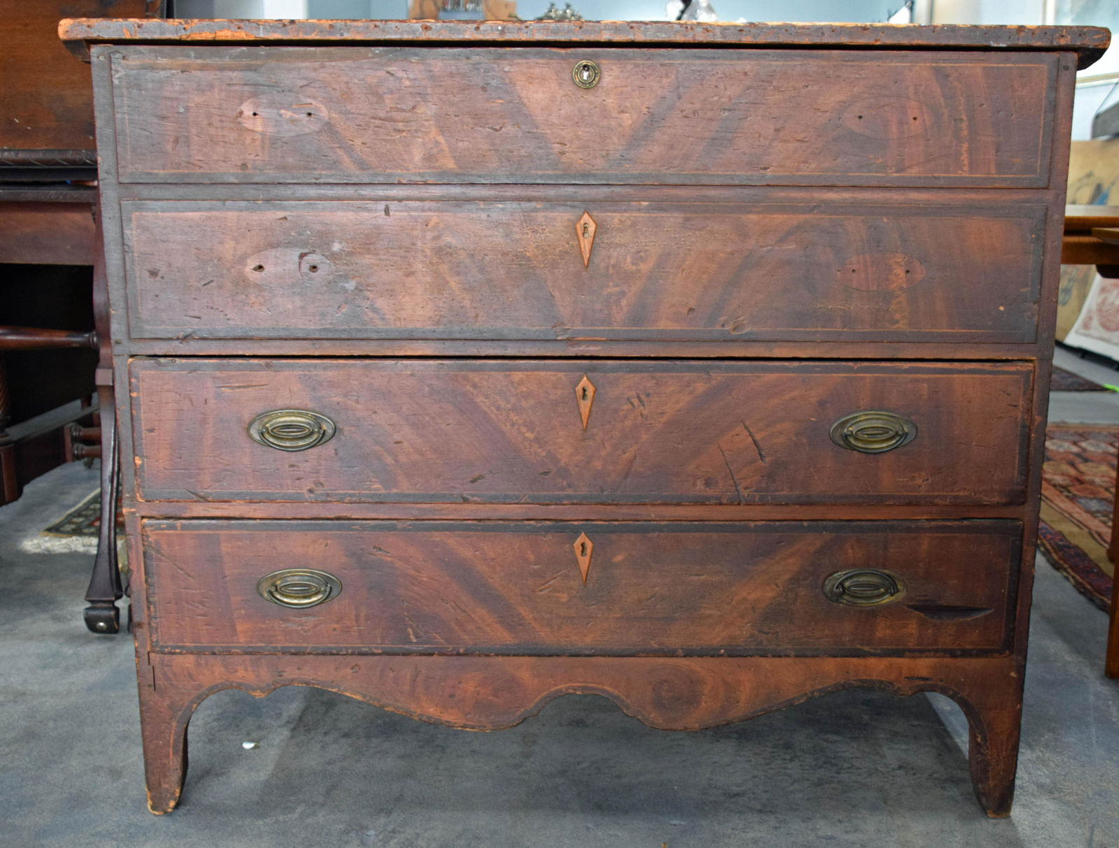 Painted Blanket chest (1 of 5)