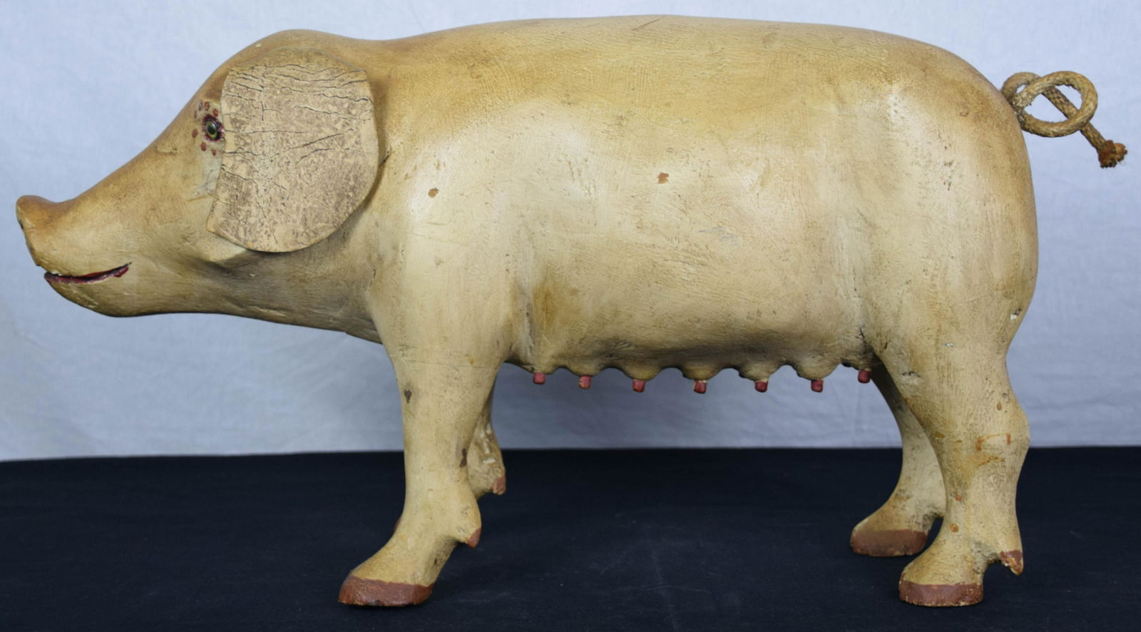 Folk Art Pig (1 of 5)