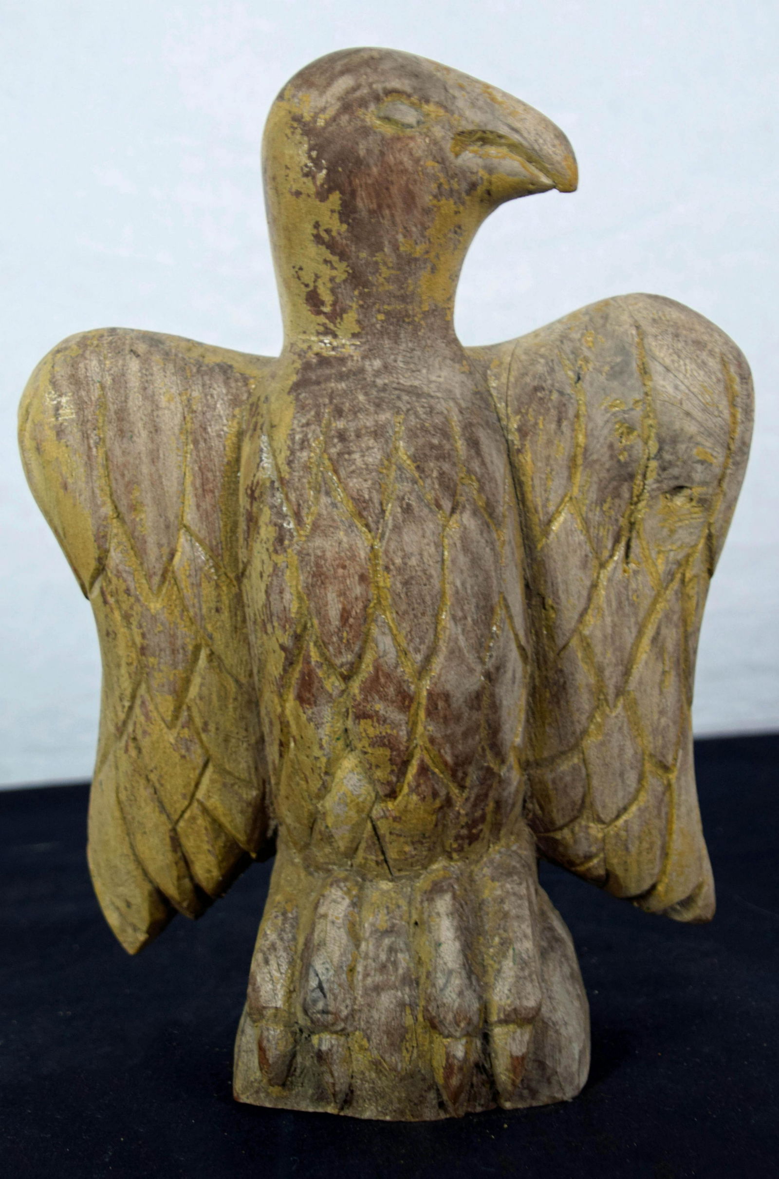 Carved Wooden Eagle (1 of 5)