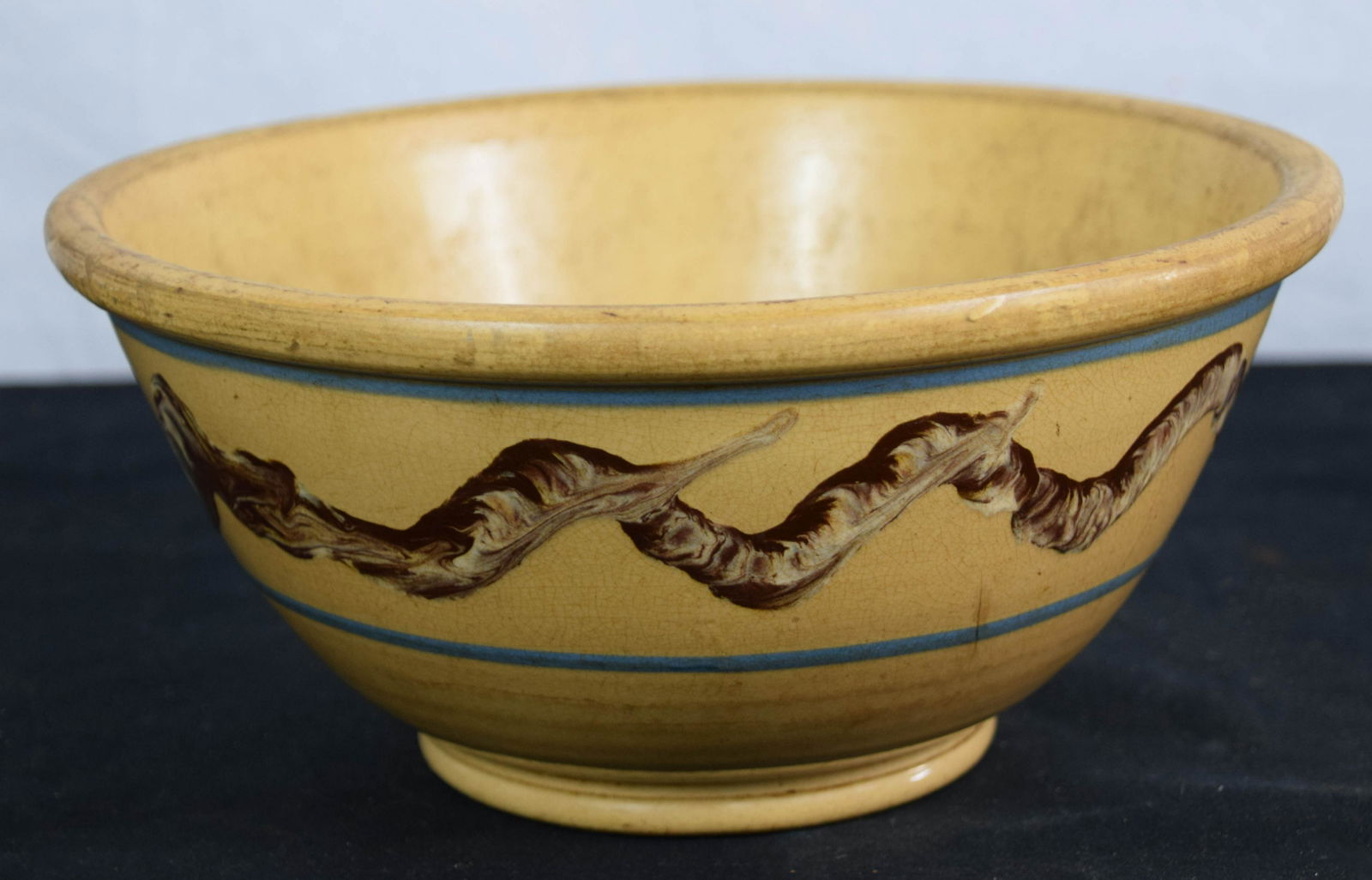 Mochaware Bowl -Earthworm Design (1 of 4)