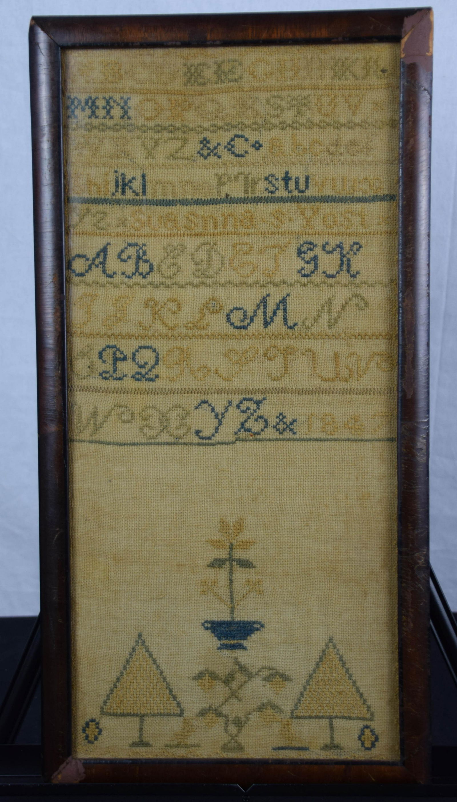 Needlework Sampler -Susan S York (1 of 1)