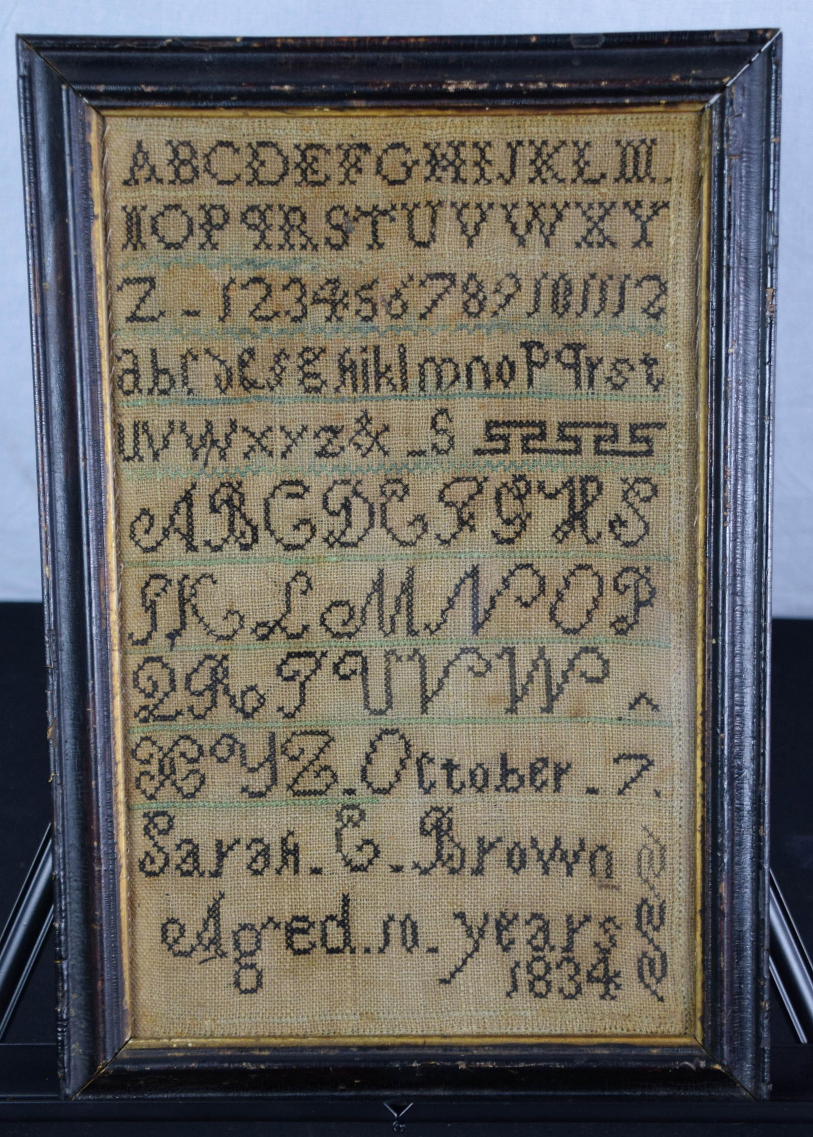 Needlework Sampler by Sarah Brown (1 of 1)