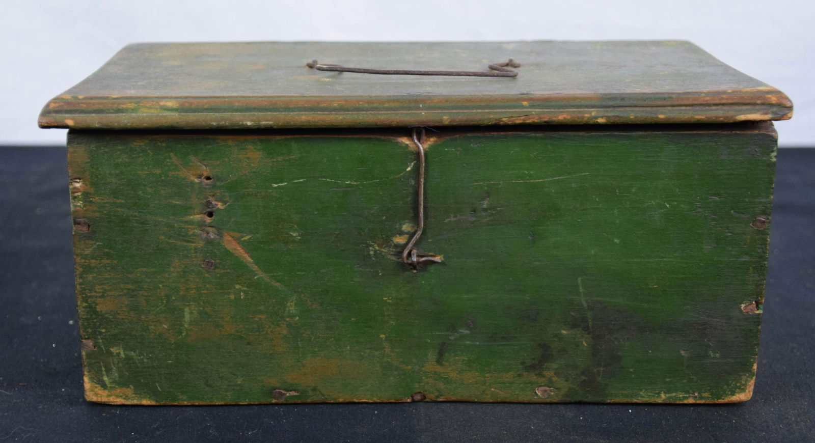 Early Document Box in Original Paint (1 of 5)