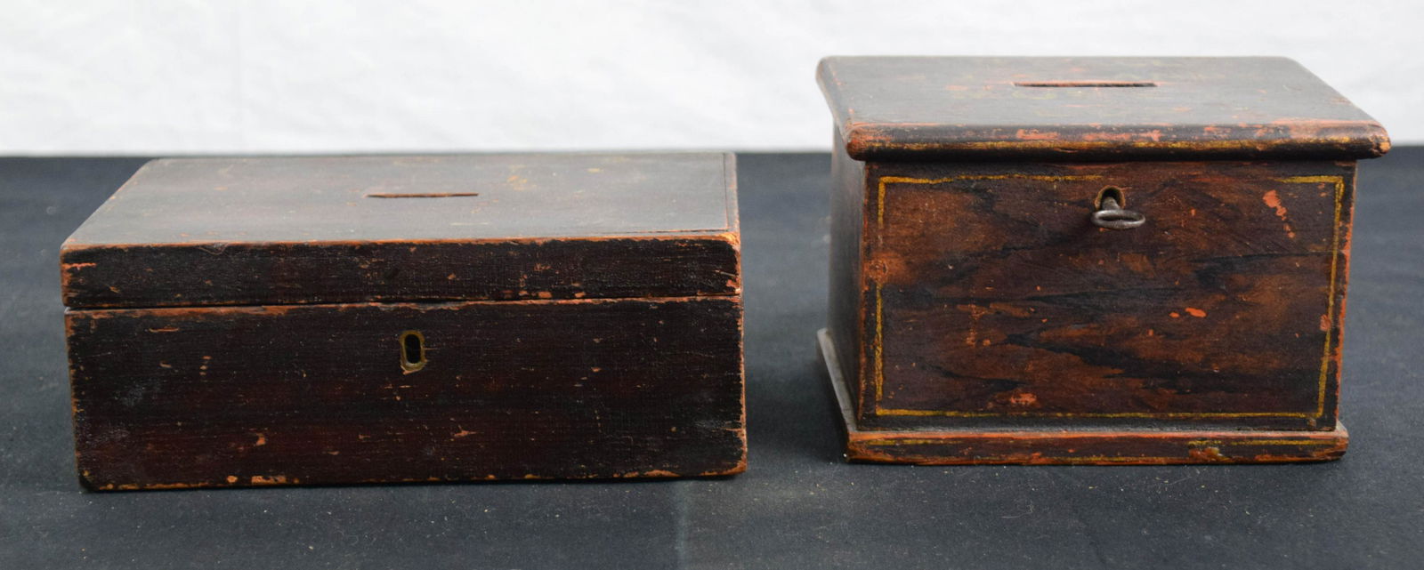 Two Money Boxes in Old Surface (1 of 6)