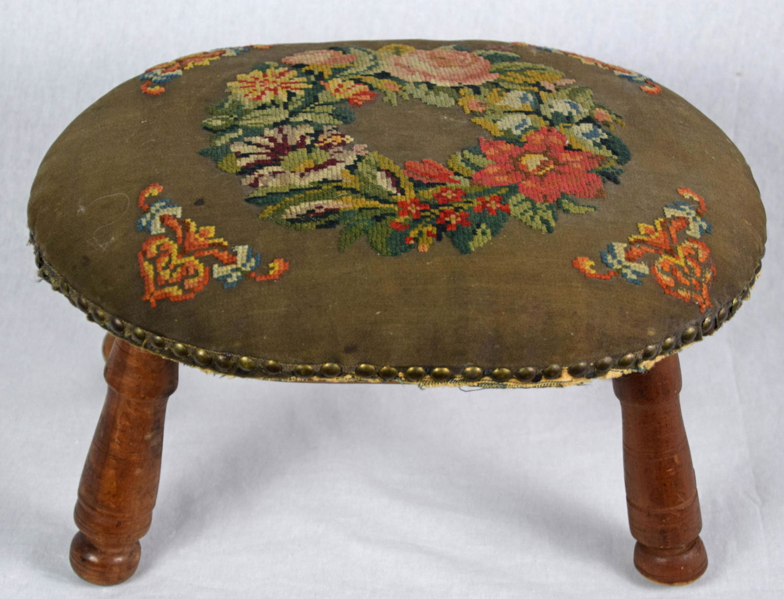 19th C. Foot Stool (1 of 4)
