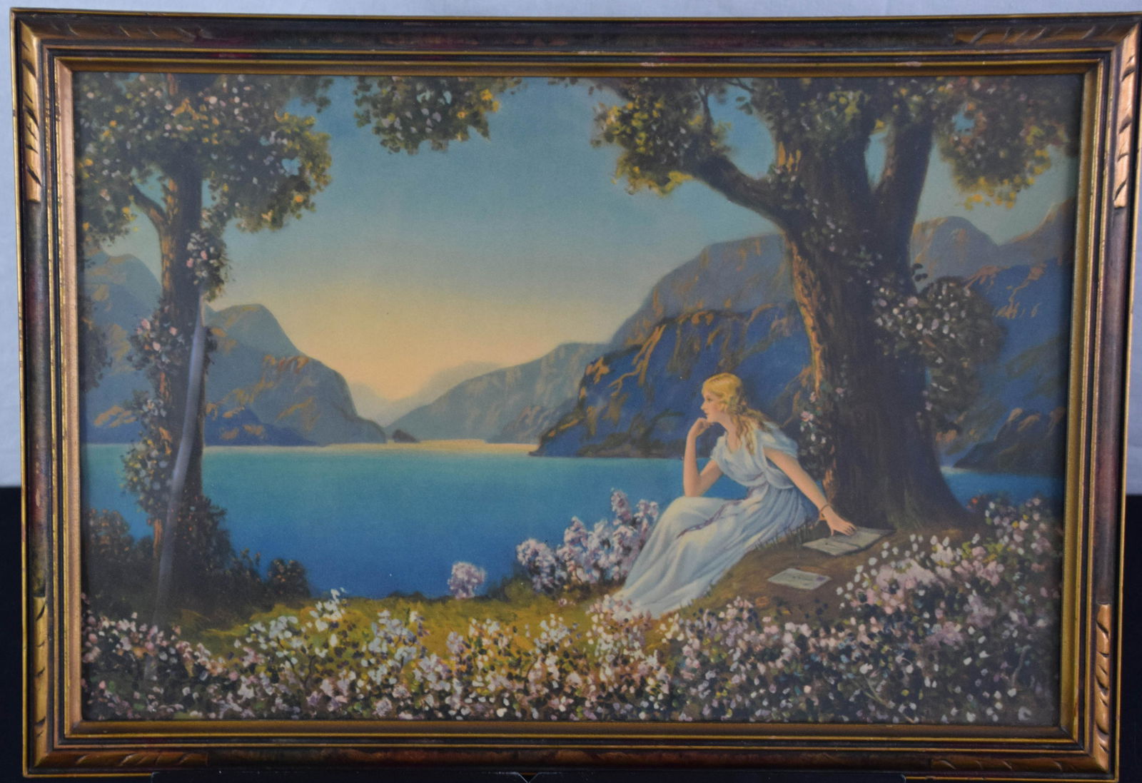 Maxfield Parrish Print unsigned copy by RA Fox (1 of 1)