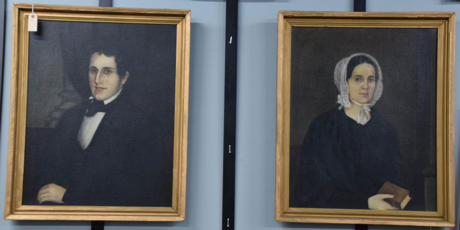 Pair of  Painted Portraits (Copies) (1 of 2)