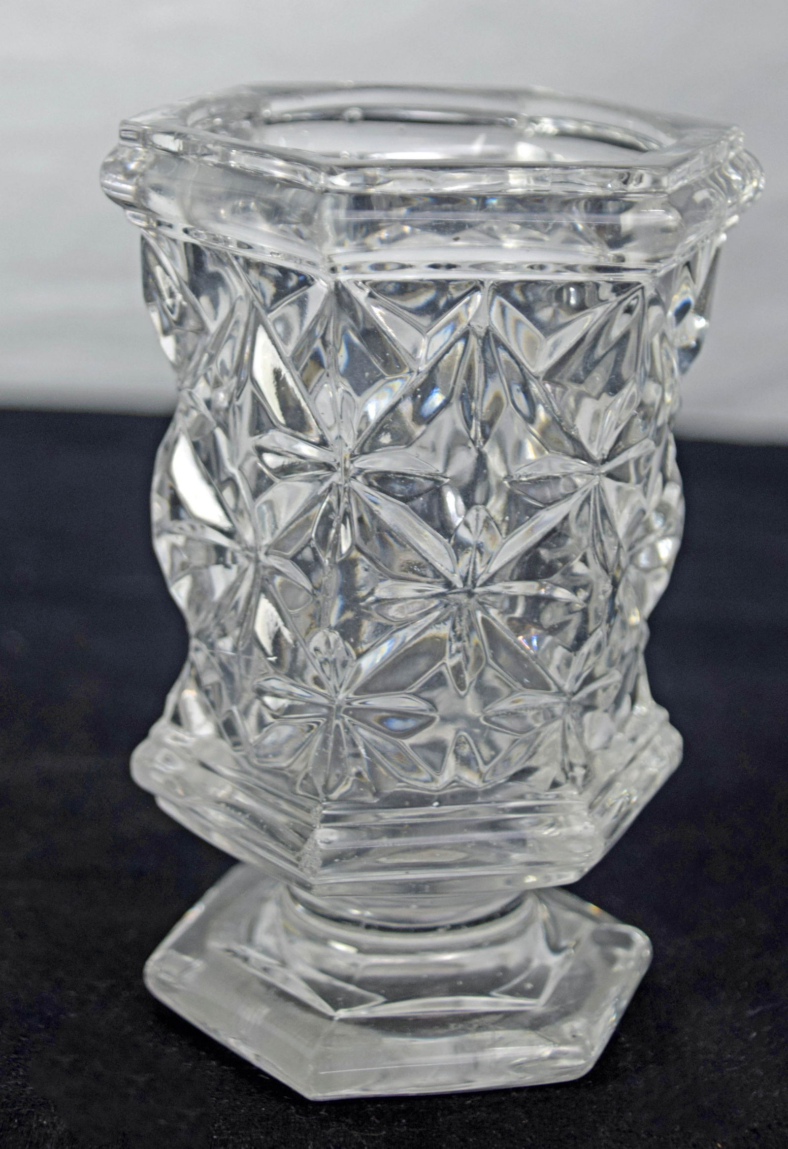 Pressed Glass Spill Holder (1 of 1)