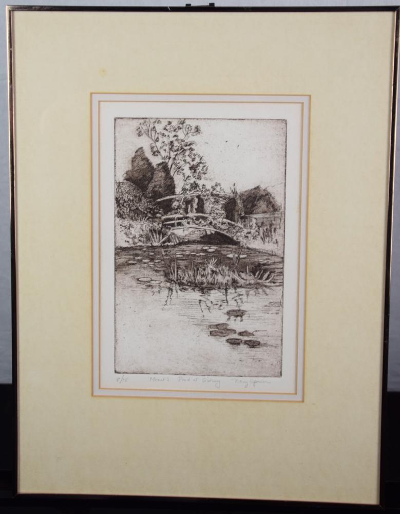 Mary Spencer Lithograph (1 of 3)