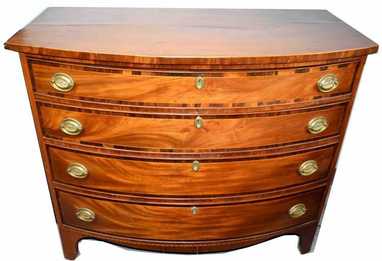 Bow Front Chest Portsmouth School Feb 26 2022 Withington Auctions Bow Front Chest Portsmouth School Feb 26 2022 Withington Auctions