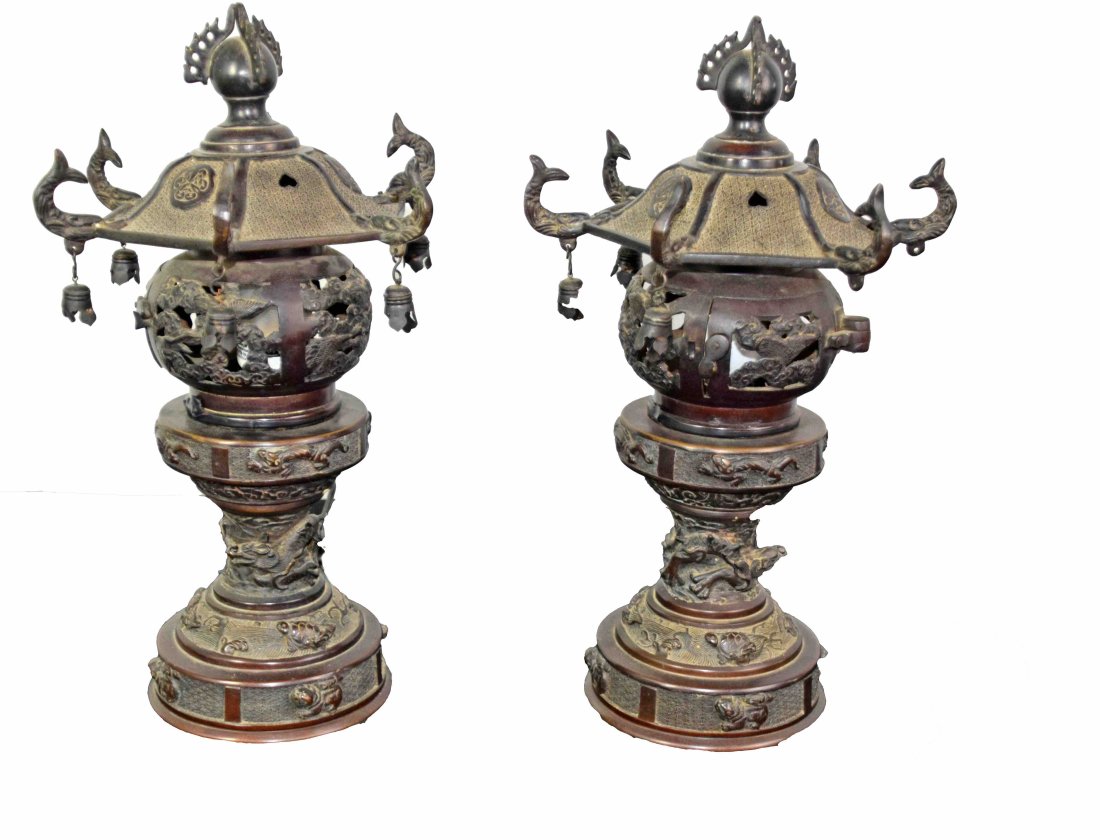 Pair of Oriental Lamps (1 of 3)