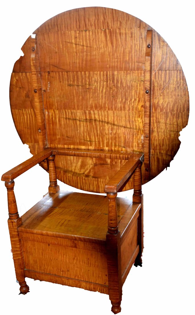 Tiger Maple Hutch Table (1 of 6)