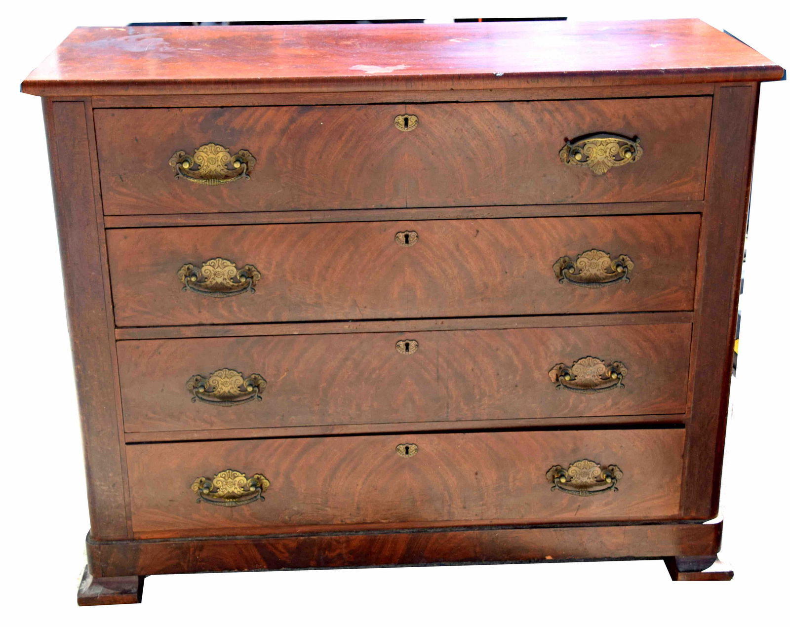 Classical Mahogany Chest (1 of 6)