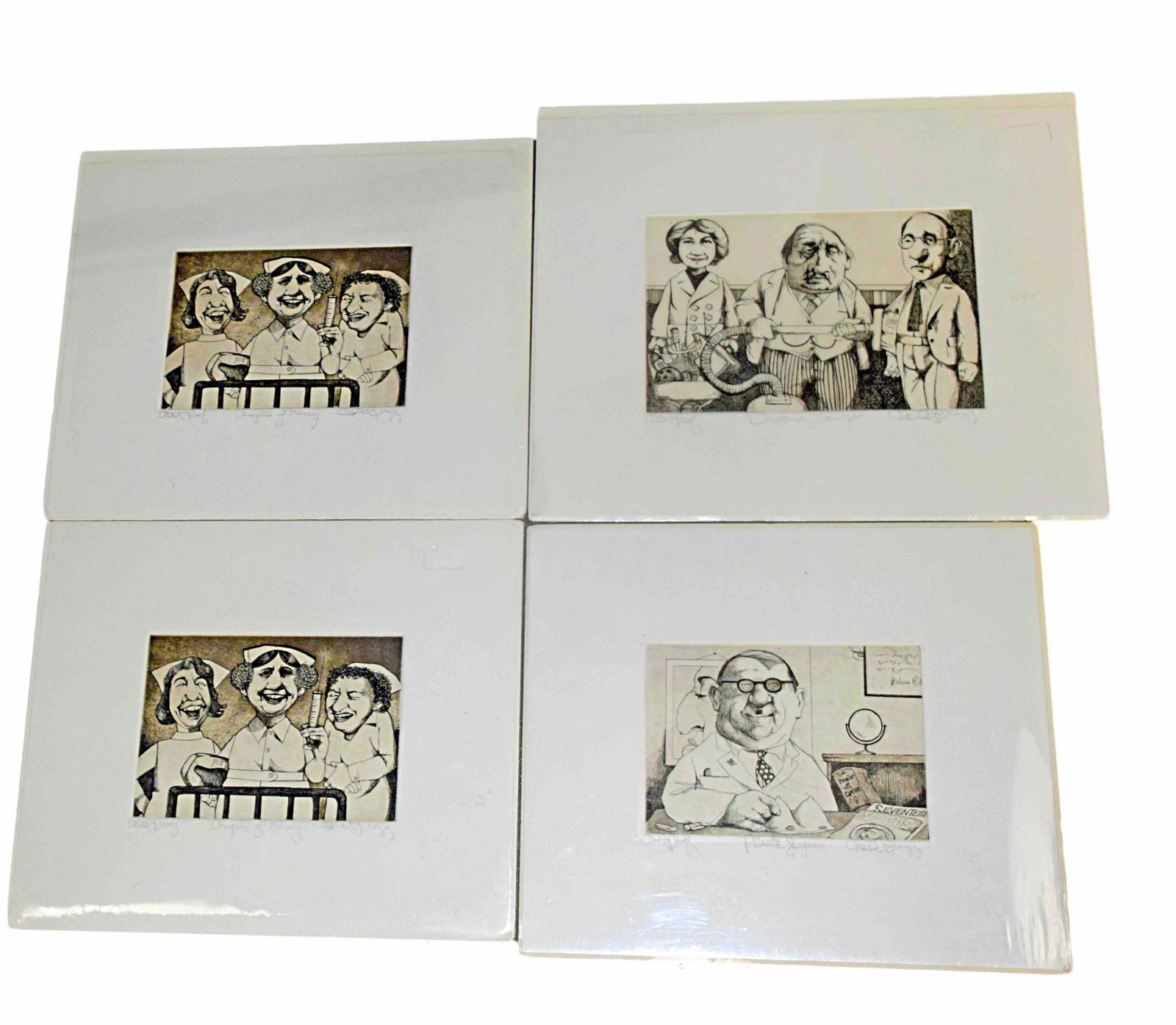 Four Charles Bragg Lithographs (1 of 4)