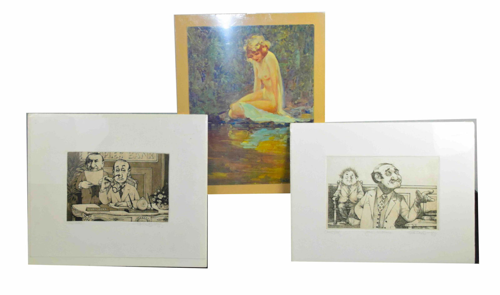 Two Charles Bragg Lithographs (1 of 5)