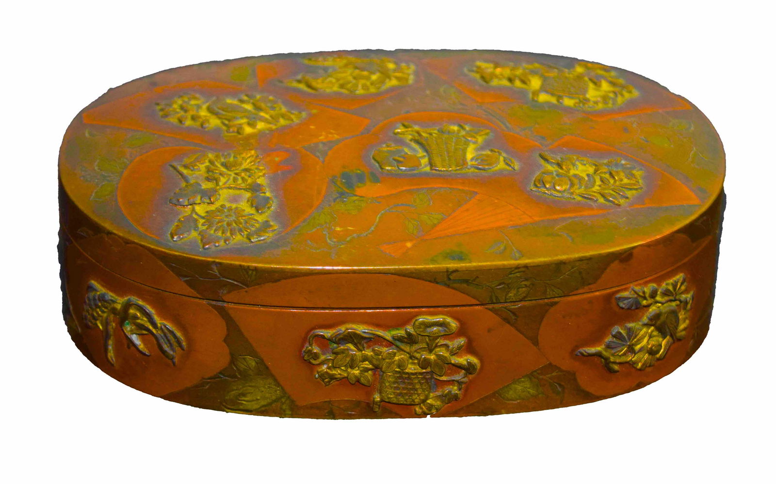 Copper and Brass Hinged Box (1 of 4)