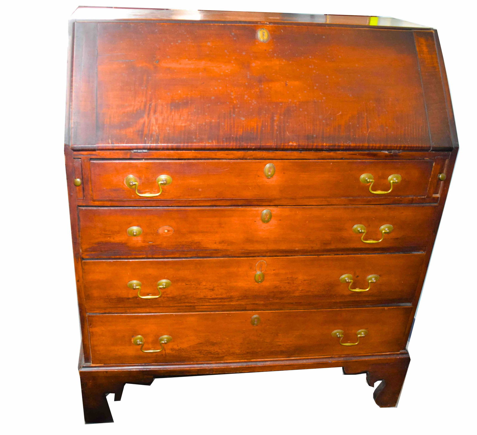 Chippendale Slant Lid Desk (1 of 5)