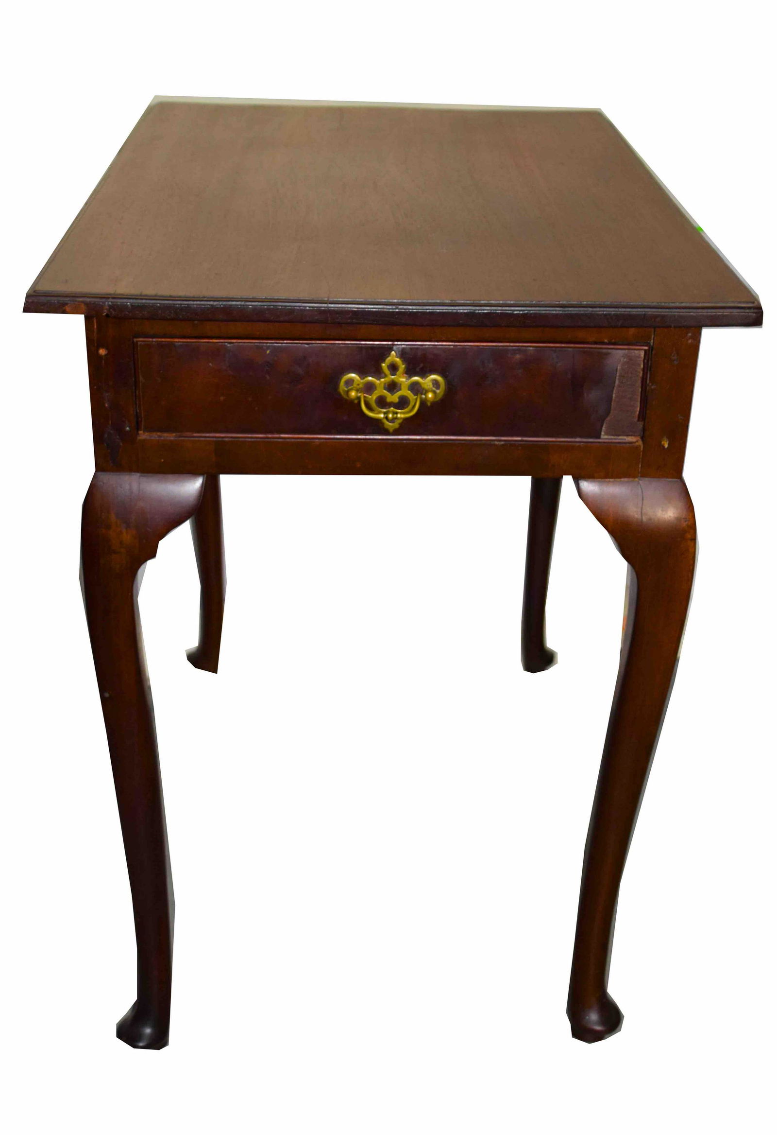 English Mahogany Tea Table (1 of 6)