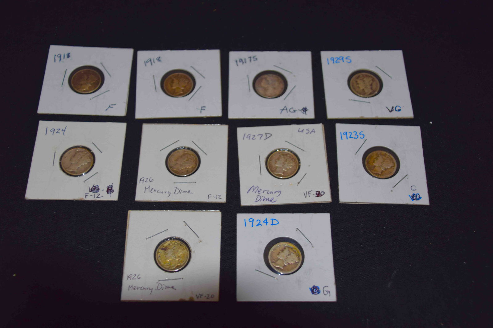 Mercury Dime Collection (1 of 2)