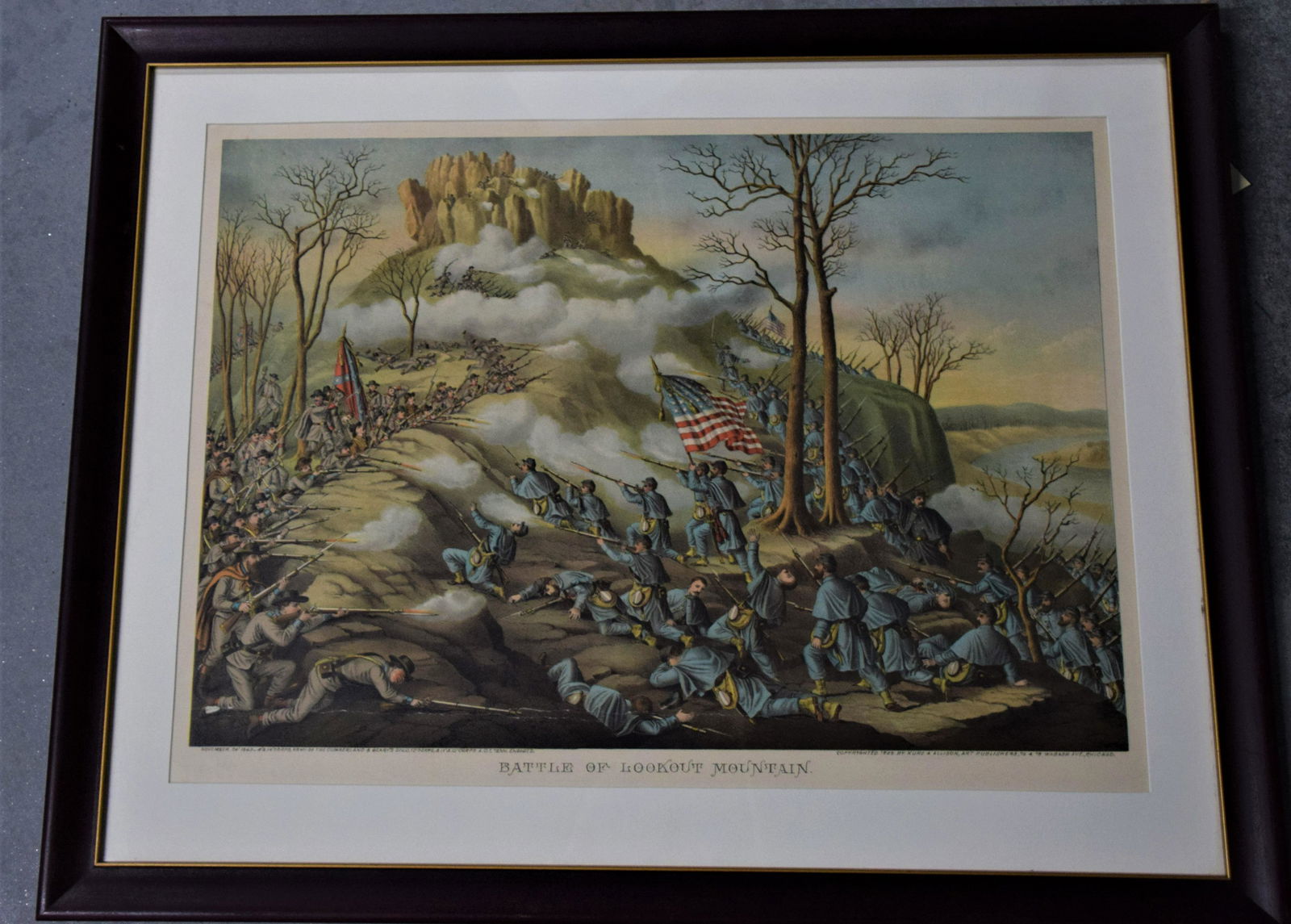 Civil War Lithograph (1 of 4)