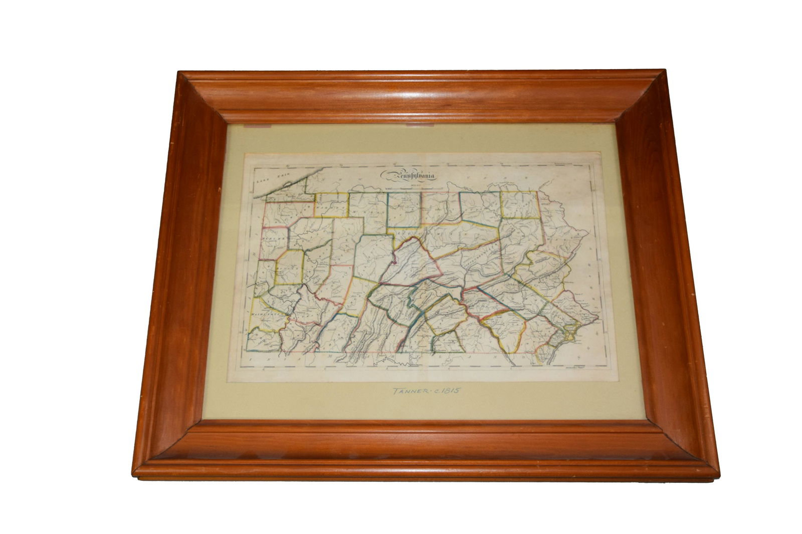 H.S. Tanner Map of PA (1 of 4)