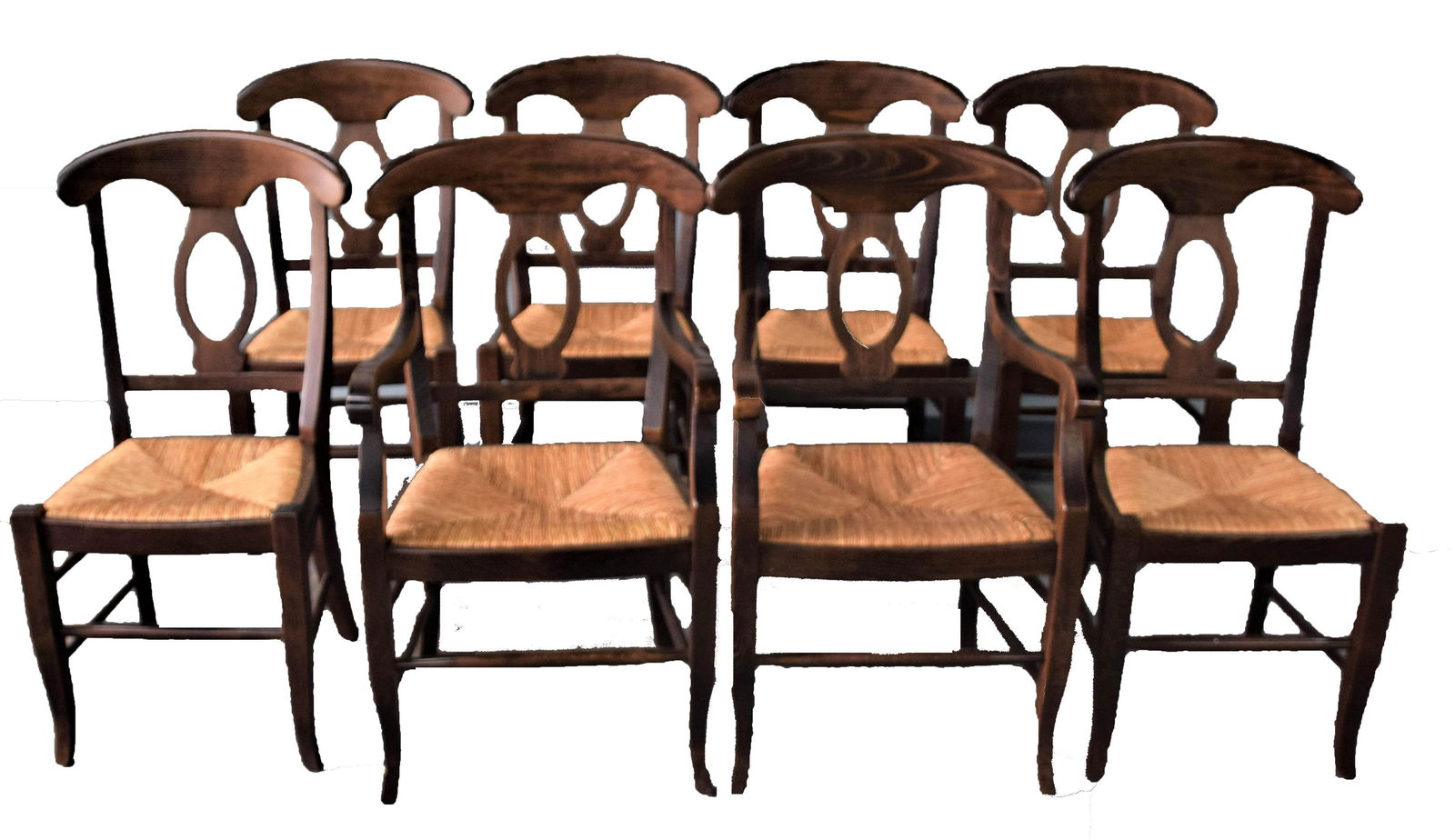 Set of 8 Walnut Chairs (1 of 5)