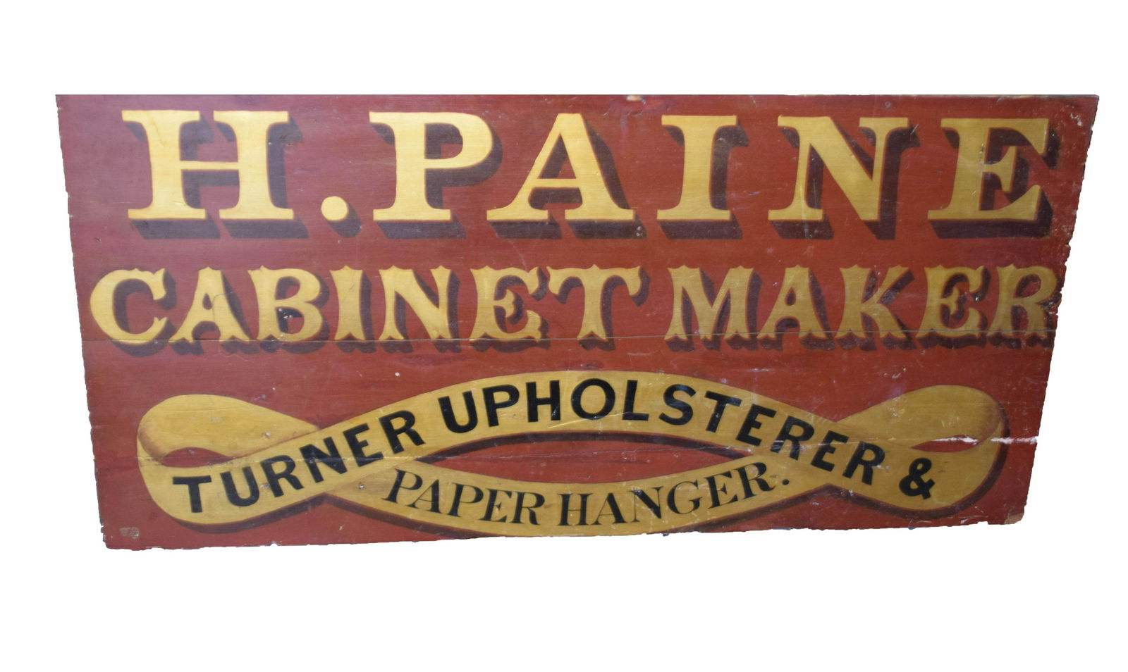 Early Folk Art Sign (1 of 2)